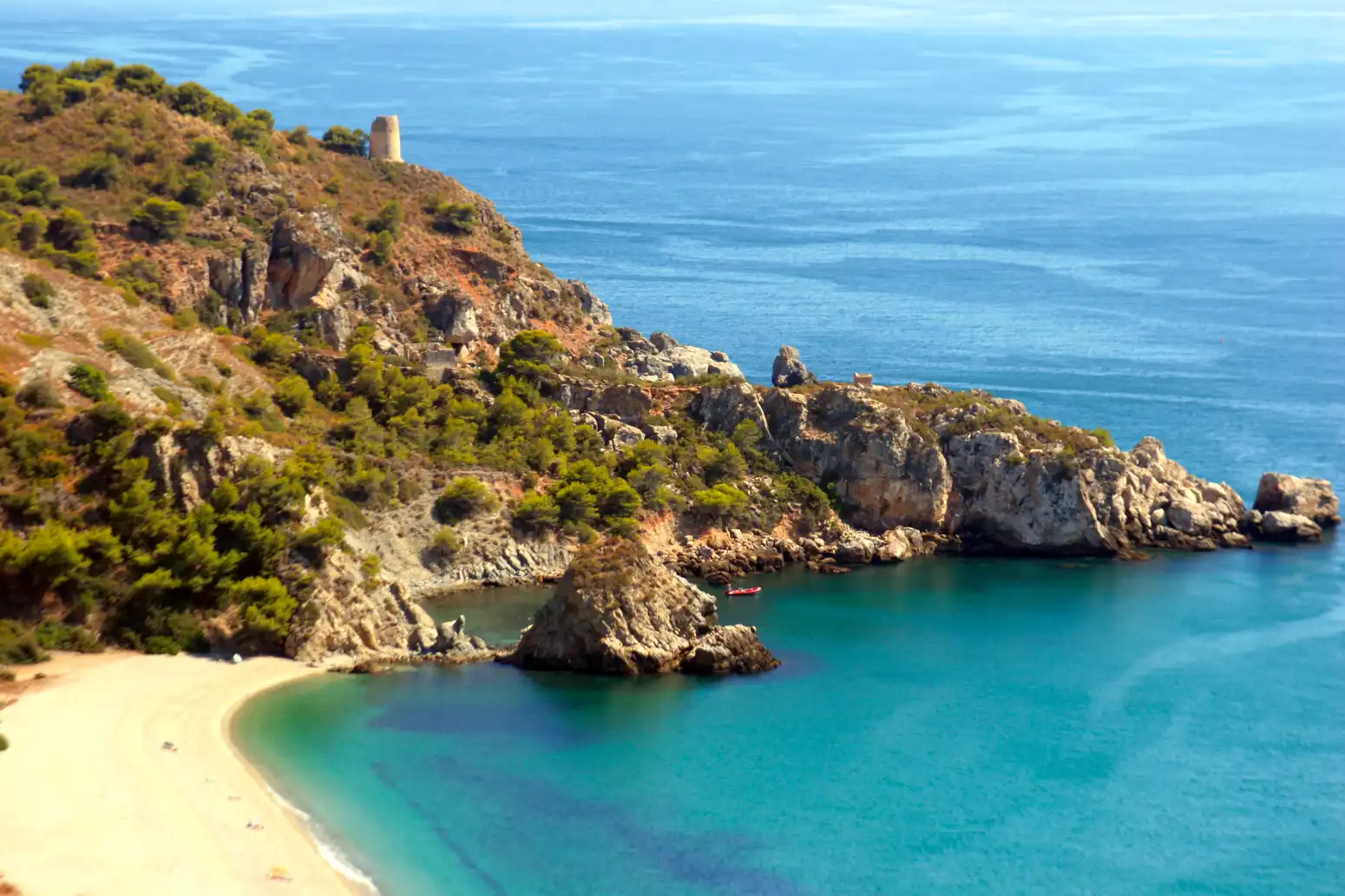 cala el cañuelo malaga