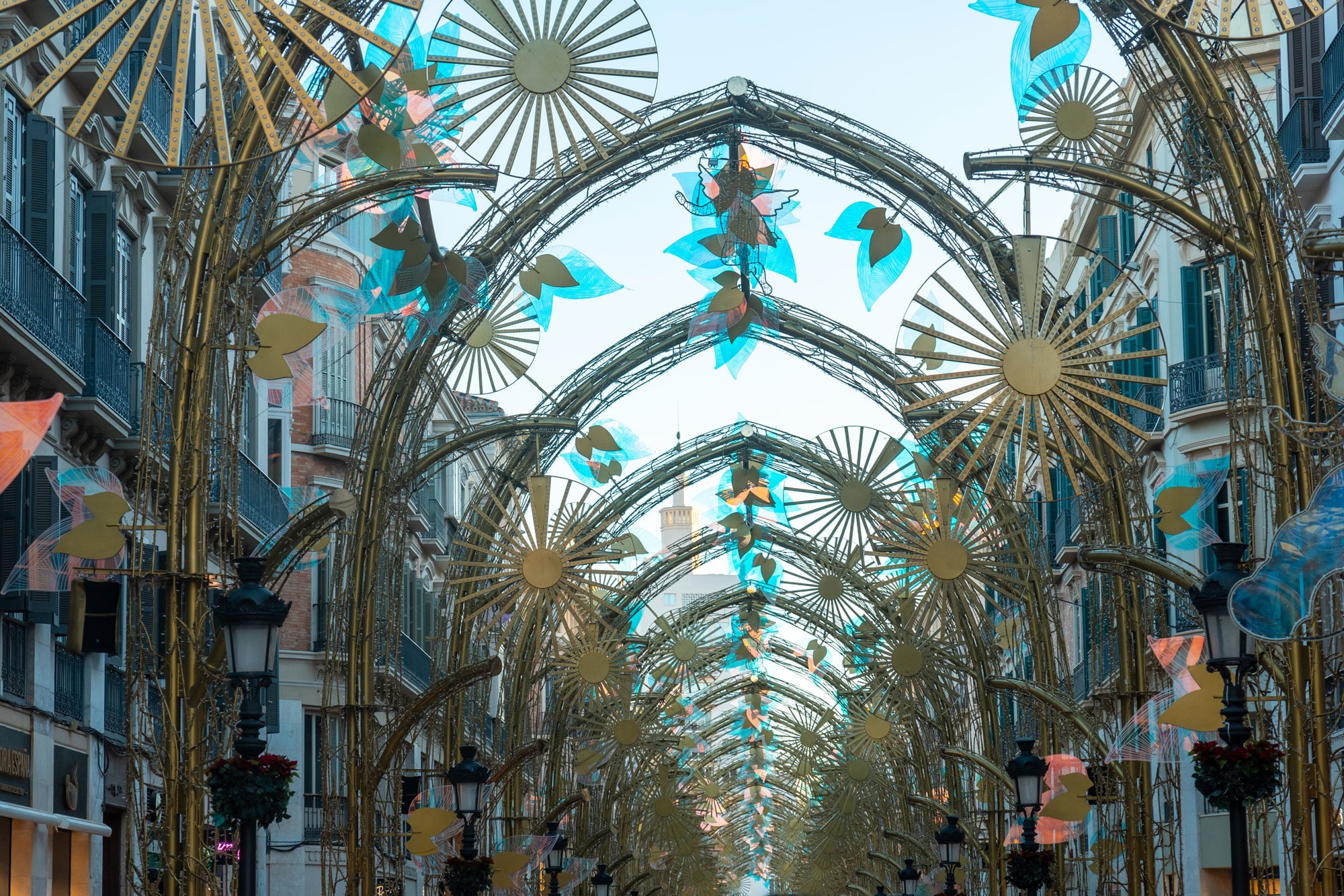 navidad malaga luces