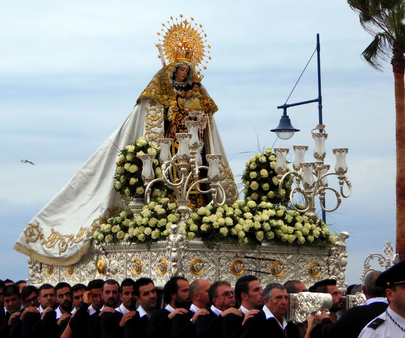 procesion virgen del carmen malaga