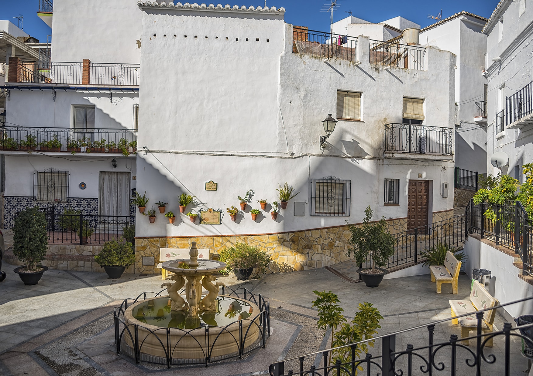 plaza del mercado arenas